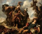 乔瓦尼 安东尼奥 : Herminia and Vafrino Find the Wounded Tancred